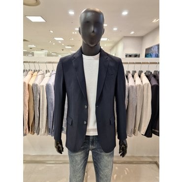 바쏘 25S/S 네이비 컬러 스판 셋업 남성여름자켓 [BZS2JK72NY]