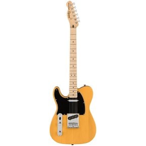 Squier by Fender Affinity Telecaster Left-Handed, Maple Fingerboard, Black Pickguard,