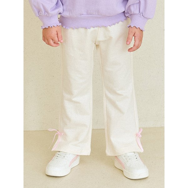 러블리리본부츠컷레깅스팬츠