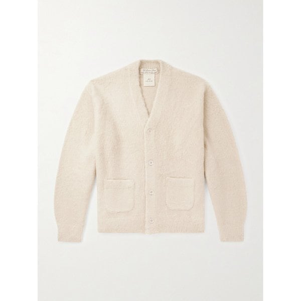 레미 릴리프 브러시드 니트 가디건 46376663162921072