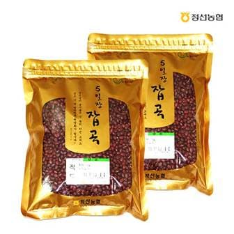 정선농협 오일장잡곡 팥(적두) 500gx2봉(1kg)