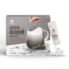 맥널티 아이브루 흑임자 라떼 396g (16.5g x 24개입) 3곽