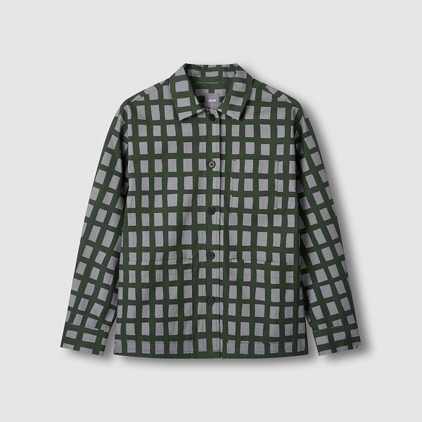 여 돌담 체크 셔켓 J105301009043