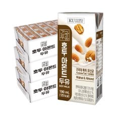 [건국유업] 호두아몬드 두유 190ml 72팩(24팩 3박스)