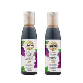 [해외직구] Biona Organic Balsamic Glaze 비오나 발사믹 글레이즈 150ml 2병