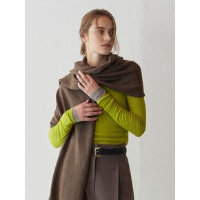 MERINO WOOL MUFFLER(2COLORS)