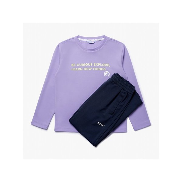 [최초가 89000원] 폴리 맨투맨 트레이닝 세트_KHE5956917