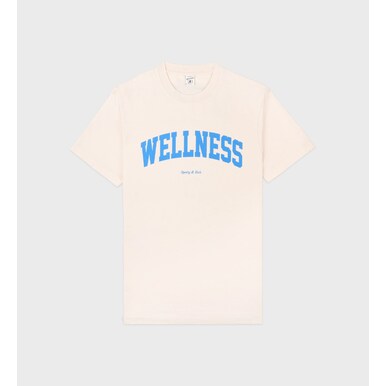 Sporty&Rich 공식 온라인 Wellness Ivy T Shirt 남여공용티셔츠 SRB4TS202IV