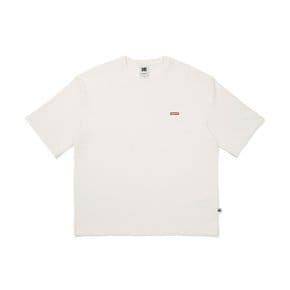[공식]브리즈팝 메쉬 텍스쳐 반팔 티셔츠 IVORY