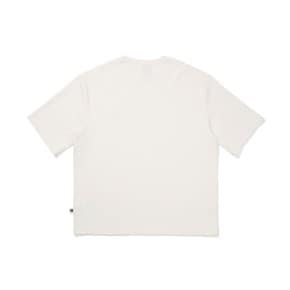 [공식]브리즈팝 메쉬 텍스쳐 반팔 티셔츠 IVORY