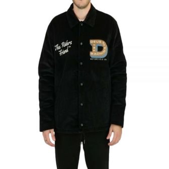 Deus ex machina DEUS RIDERS FRIEND COACH 코치 (DMF236955-BLK) (라이더스 프랜드 자켓)