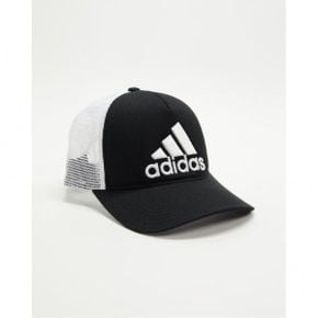 3598246 Adidas 아디다스 퍼포먼스 트럭커 캡 - 블랙 앤 화이트