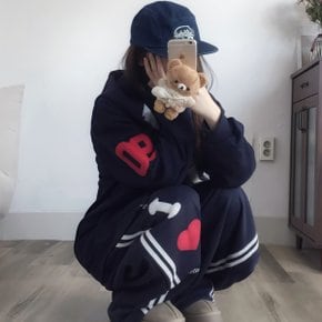 루즈핏 레터링 90 오리지널 후드 집업3color