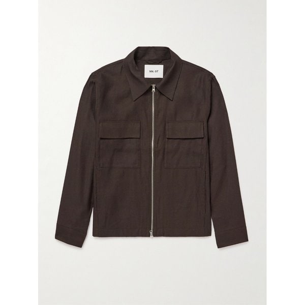 NN.07 알반 1808 LENZING ECOVERO 리넨 블렌드 재킷 46376663163008070