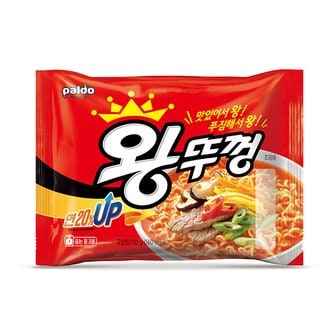  팔도 UP 왕뚜껑 봉지라면 130g 32봉