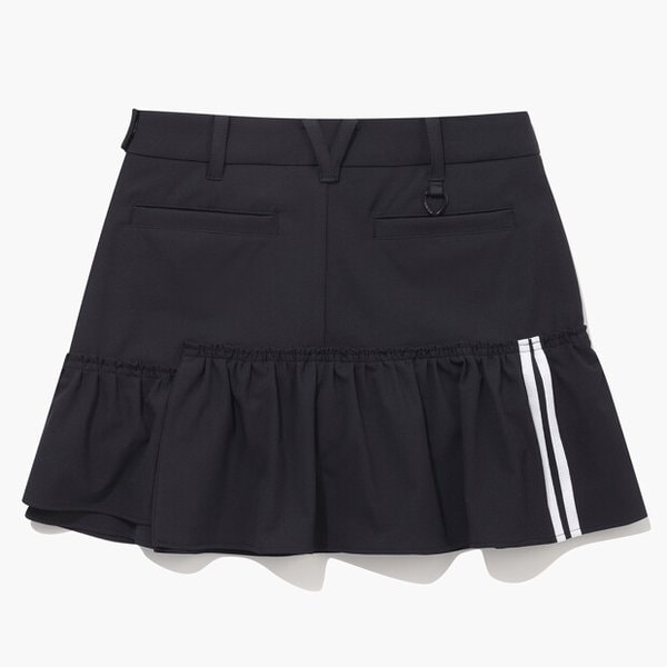 [여주점] 여성 라인 포인트 변형 티어드 스커트 GQ122LSK35 BLCK