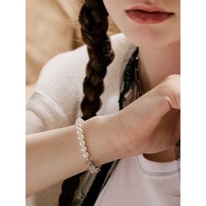 Chain Half Pearl Bracelet_VH24NNBR173M