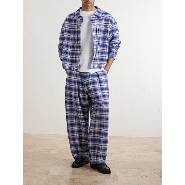 프라이데이 체크 코튼 재킷 46376663162970688