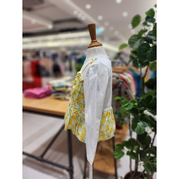 [파주점] 리틀그라운드(YE)룰라비- 프릴뷔스티에블라우스 7511231002