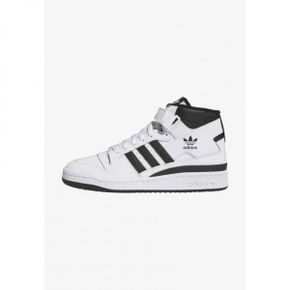 4200006 adidas FORUM MID UNI - High-top trainers ftwr white/core black/ftwr white