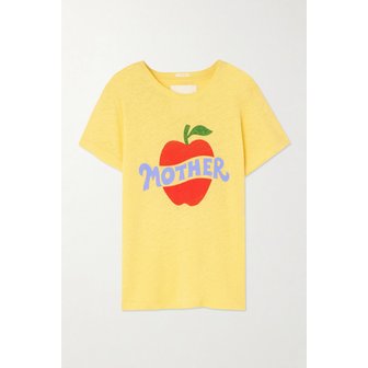 마더데님 릴 시너풀 프린트 코튼 저지 티셔츠 46376663163055620