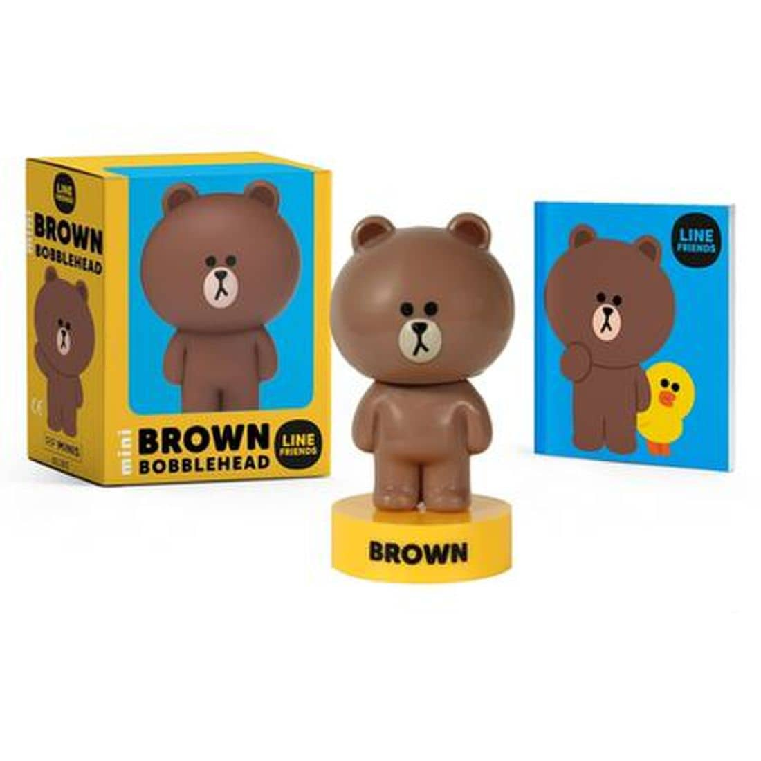 Line Friends Mini Brown Bobblehead