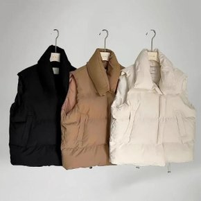 고급형 여성 조끼 겨울 방한 경량 코트 방한 데일리