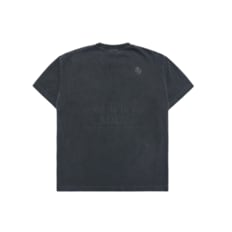 BASIC LOGO PIGMENT WASHING SHORT SLEEVE T-SHIRT CHARCOAL 피그먼트워싱 반팔티 SSLBPG-CHA