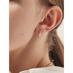 Silver925_York Earring_One touch (3color)