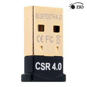 ZIO BT40 블루투스 CSR 4.0 동글이 초소형 USB 수신기 저전력 APT-X 지원 무선 동글 노트북 pc 초경량