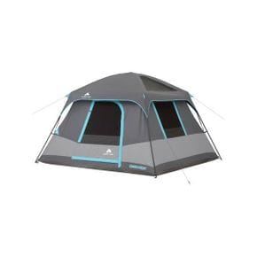 미국 오작트레일 캠핑의자 10 x 9 Ozark Trail SixPerson Dark Rest Cabin Family Camping and A