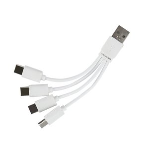 USB C타입 4분배 멀티 동시 충전 케이블 IH774