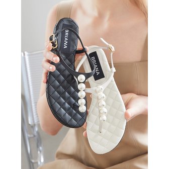 브리아나 Pearl T-Sandals_2Colors