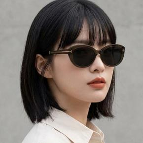 선글라스 TF1246K 57A 명품 오벌 반투명 카키 뿔테 남자 여자