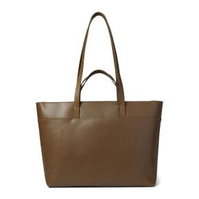 3889054 Madewell The Zip-Top Essential Tote in Leather