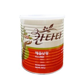 칸타타 원두분쇄헤즐넛 캔 900g