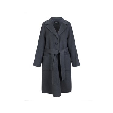 LAFEL 라펠소로브 캐시미어 블렌드 핸드메이드 코트LNSC113