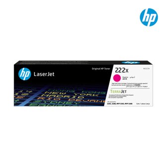 HP 정품 HP No.222X W2223X 대용량 (토너/빨강/2,475매/3203dn/3203dw/3303sdw/3303fdn/3303fdw)