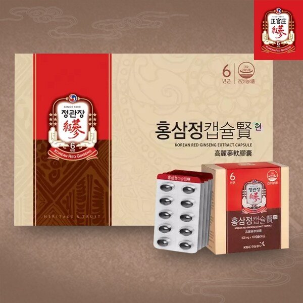 [서울분당퀵배송] 정관장홍삼정캡슐현(500mg x 100캡슐x 2) 선물세트