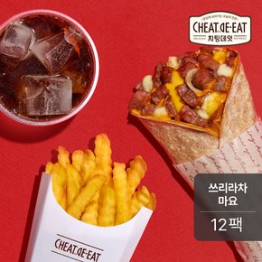치팅데잇 브리또 쓰리라차 마요 130g 12팩