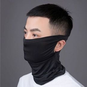 목두건 얼굴햇빛가리개 여름복면 쿨안면마스크 블랙색
