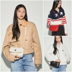 여성 필로우 플랩 크로스백 T32F0ABG21TWT1 TOMMY JEANS