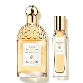 Guerlain 겔랑 아쿠아 EDT 오 드 뚜왈렛 여행 세트 125ml+10ml 만다린 바질