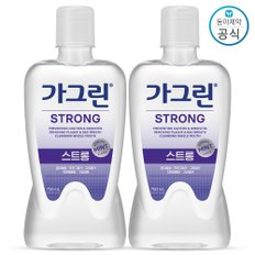 가그린 스트롱 750ml x2개