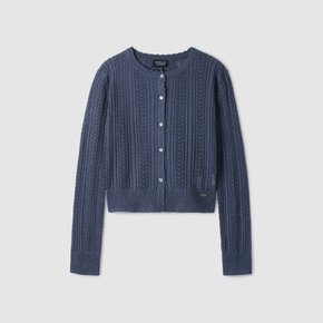 Punching Linen Cardigan WHCKE3793F