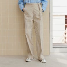 BELT LINE PANTS_BEIGE