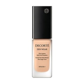 코스메데코르테 DECORTÉ 젠웨어 플루이드 SPF25 PA++ 30ml 리퀴드 파운데이션 펀데 (N16, 30ml)