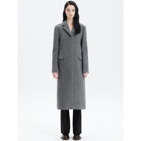 SLIM WOOL SINGLE COAT_GREY