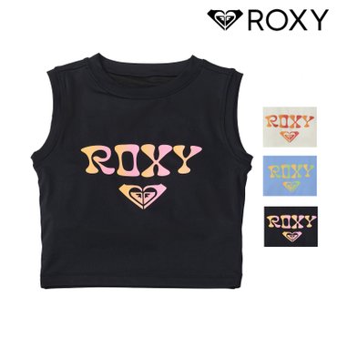 록시 여성 캡 내장형 크롭 래쉬가드 SAND SKY CROP TOP 2 (RF21RE078)