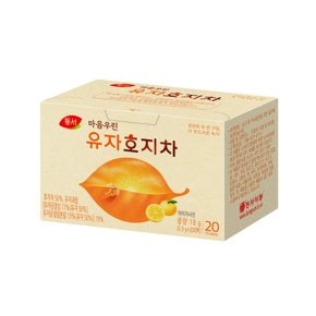 [동서식품] 마음우린 유자호지차 18g